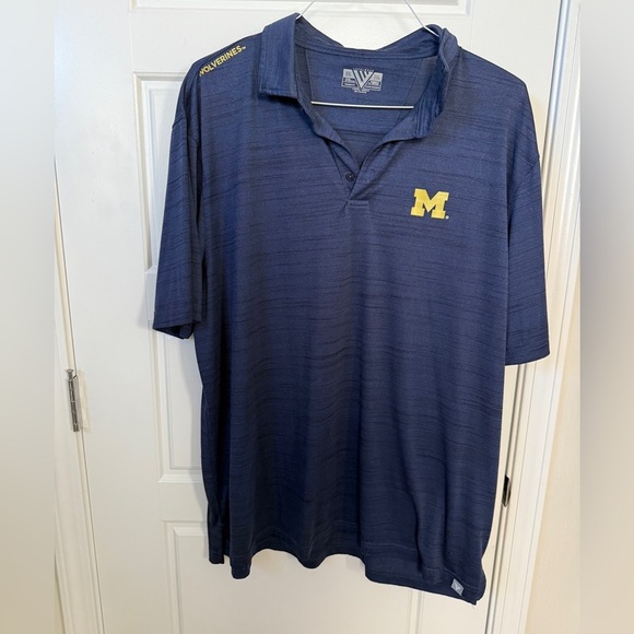 Levelwear Other - Michigan Wolverines Men's Polo Shirt XXL Collegiate Gift Football Sports